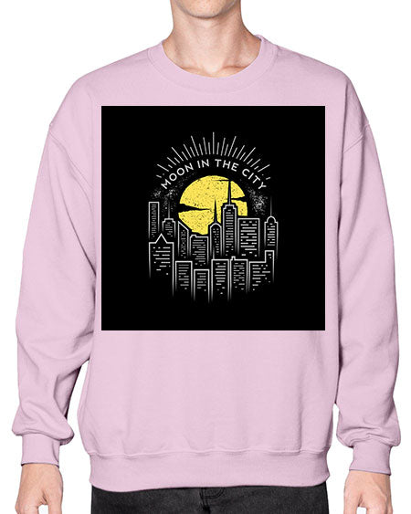 mooninthecity 2# - moon- Sweatshirt - Crew