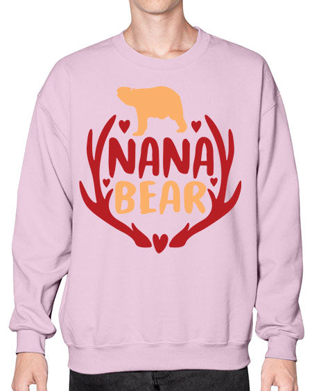 nana bear 195# - bears - animals- Sweatshirt - Crew