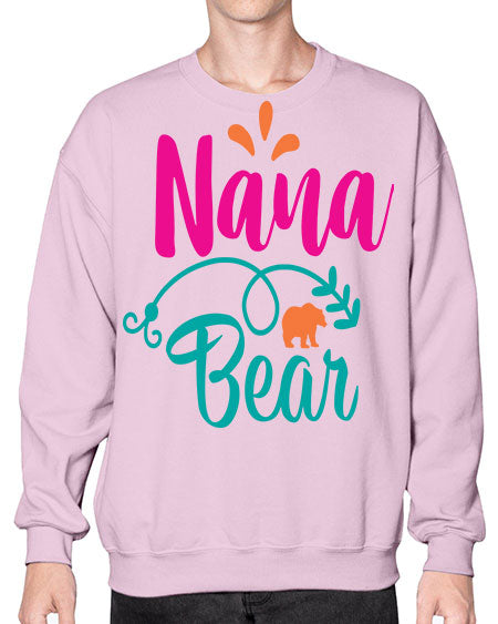 nana bear 197# - bears - animals- Sweatshirt - Crew