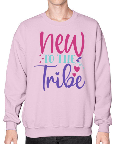 new to the tribe Style 163# - baby- Sweatshirt - Crew