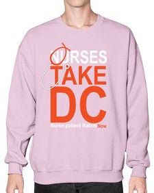 nurse take dc 1198# - nurse- Sweatshirt - Crew
