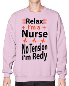 nurse tshirt 1210# - nurse- Sweatshirt - Crew