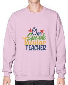 one spook tacular teacher Style 330# - teacher- Sweatshirt - Crew