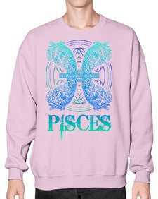 pisces Zodiac 381# - pisces- Sweatshirt - Crew