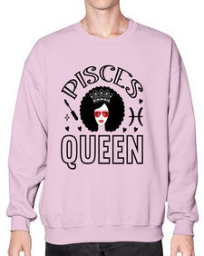 pisces queen 380# - pisces- Sweatshirt - Crew