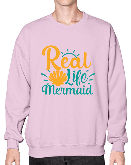 real life mermaid Style 79# - summer- Sweatshirt - Crew