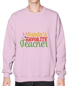 santas favorite teacher Style 351# - teacher- Sweatshirt - Crew