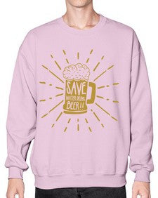save water drink beer 1517# - beer- Sweatshirt - Crew