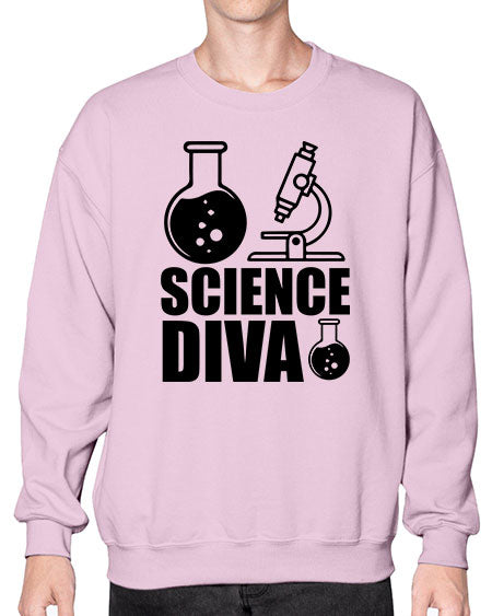 science diva 126# - general science- Sweatshirt - Crew