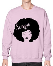 scorpio17# - black girls or women- Sweatshirt - Crew