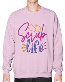 scrub life Style 1380# - nurse- Sweatshirt - Crew
