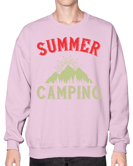 summer camping  82# - summer- Sweatshirt - Crew