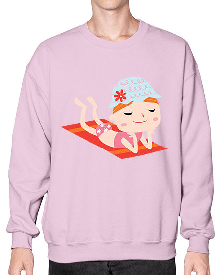 summer characters 59# - summer- Sweatshirt - Crew