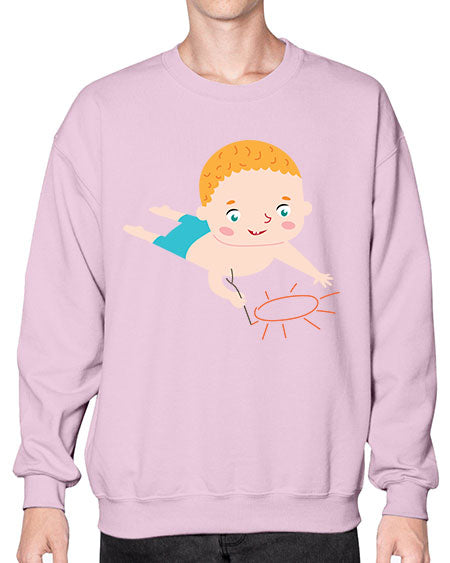 summer characters 65# - summer- Sweatshirt - Crew