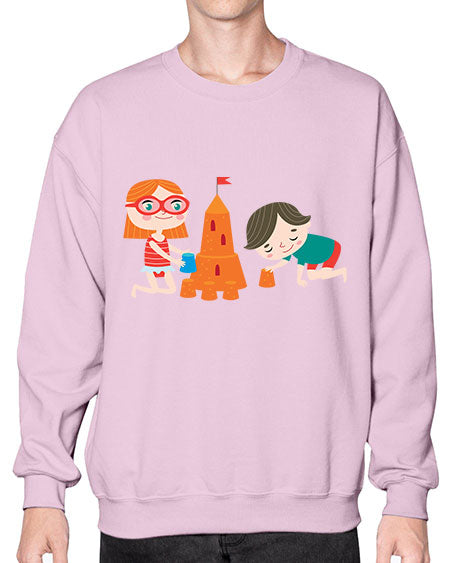 summer characters 66# - summer- Sweatshirt - Crew