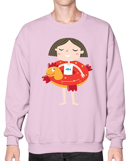 summer characters 67# - summer- Sweatshirt - Crew