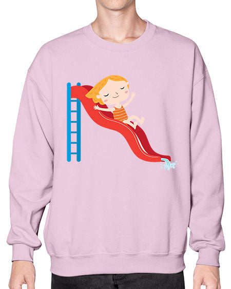 summer characters 74# - summer- Sweatshirt - Crew