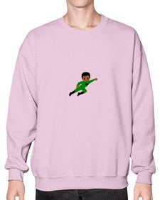 super kid 6# - black boys or men- Sweatshirt - Crew