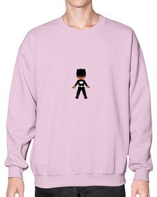 super kid 8# - black boys or men- Sweatshirt - Crew