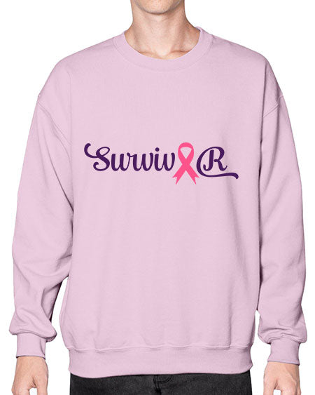 survivor 251# - breast cancer- Sweatshirt - Crew