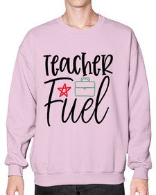 teacher fuel Style 374# - teacher- Sweatshirt - Crew