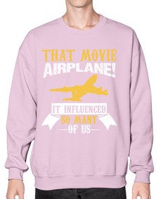 that movie airplane  38# - airplane- Sweatshirt - Crew