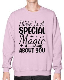 there is a special magic about you 435# - unicorn- Sweatshirt - Crew
