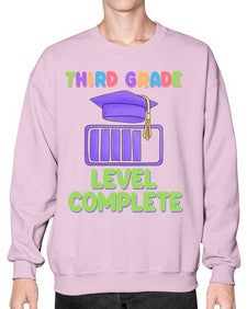 third Grade Level Complete 965# - third grade- Sweatshirt - Crew