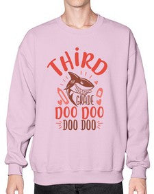 third grade doo doo 954# - third grade- Sweatshirt - Crew