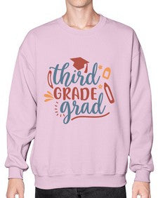 third grade grad 959# - third grade- Sweatshirt - Crew