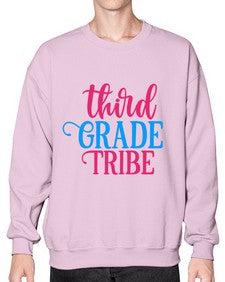 third grade tribe 978# - third grade- Sweatshirt - Crew
