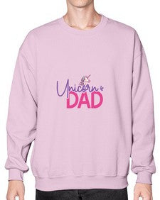 unicorn dad 451# - unicorn- Sweatshirt - Crew