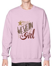 western girl 1244# - western- Sweatshirt - Crew