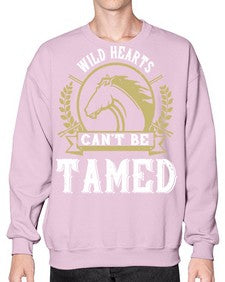 wild hearts can’t be tamed Style 11# - horse- Sweatshirt - Crew