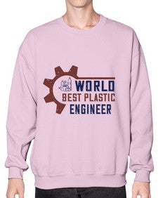 world best plastic engineer Style 477# - engineer- Sweatshirt - Crew