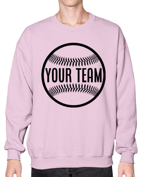 your team 2270# - softball- Sweatshirt - Crew