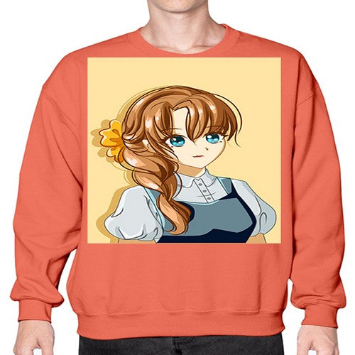 A beautiful princess 141# - anime- Sweatshirt - Crew