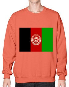 Afghanistan 275# - world flags- Sweatshirt - Crew