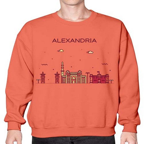 Alexandria 304# - cities- Sweatshirt - Crew