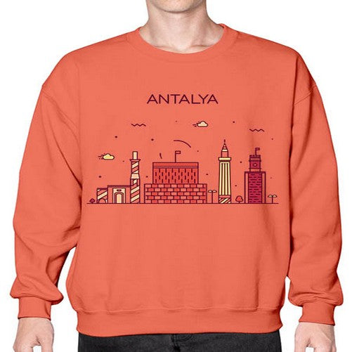 Antalya 335# - cities- Sweatshirt - Crew