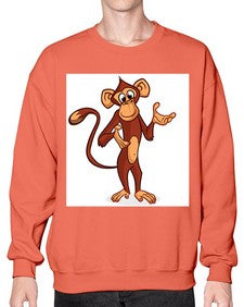 Ape 8# - cartoon animals- Sweatshirt - Crew