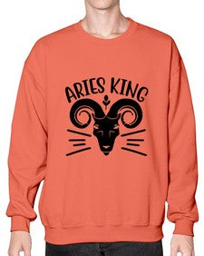 Aries king 109# - aries- Sweatshirt - Crew