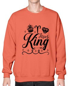 Aries king 111# - aries- Sweatshirt - Crew