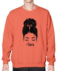 Aries woman - aries- Sweatshirt - Crew