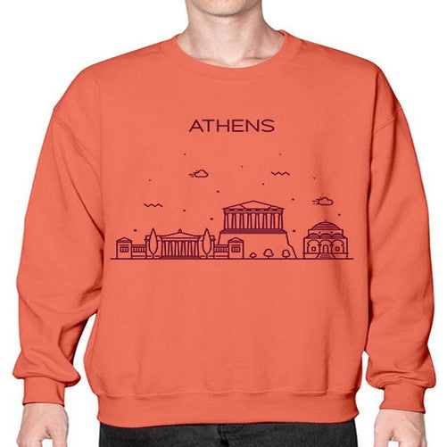 Athens 366# - cities- Sweatshirt - Crew