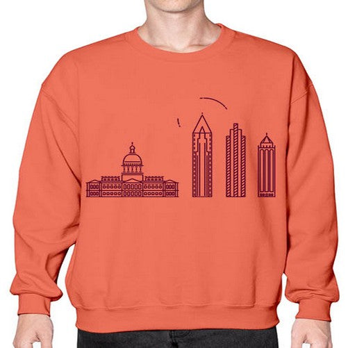 Atlanta 373# - cities- Sweatshirt - Crew