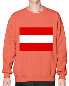 Austria 384# - world flags- Sweatshirt - Crew