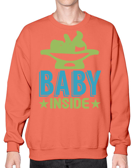 Baby Inside Style 27# - baby- Sweatshirt - Crew