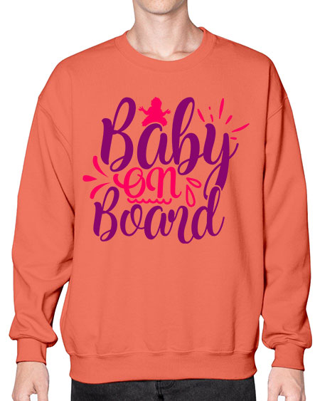 Baby On Board Style 29# - baby- Sweatshirt - Crew