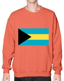 Bahamas 389# - world flags- Sweatshirt - Crew